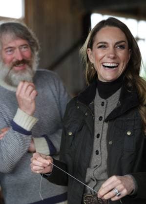 The Prince and Princess of Wales Visit Northern Ireland 14 10 2025. Cookstown, UK. The Prince and Princess of Wales during a visit to Mallon Farm in Cookstown, Northern Ireland., Credit:Pete Maclaine Avalon United Kingdom, England, Cookstown  Copyright: xPetexMaclainex xAvalonx 1045469061
