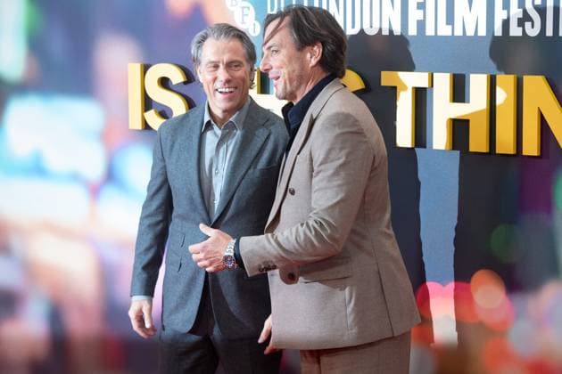 London Film Festival 2025 - Is This Thing On? Arrivals at Royal Festival Hall, Southbank, London John Bishop and Will Arnett attends the Headline Gala of Is This Thing On? at The 69th BFI London Film Festival at Royal Festival Hall, Southbank, London, England, UK on Tuesday 14 October, 2025., Credit:Justin Ng Avalon UK, England, London, Royal Festival Hall, Southbank Copyright: xJustinxNgx xAvalonx 1045487503