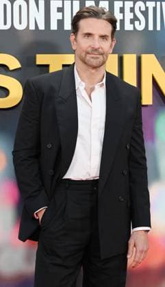 Celebrities attend the ˜Is This Thing On?™ headline gala screening during The 69th BFI London Film Festival at The Royal Festival Hall, London Featuring: Bradley Cooper Where: London, United Kingdom When: 14 Oct 2025 Credit: Cover Images EDITORIAL USE ONLY. NOT FOR USE BY NEWSPAPERS BASED IN THE UK. Copyright: xx coverimg55178771