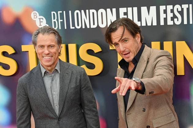 Celebrities attend the ˜Is This Thing On?™ headline gala screening during The 69th BFI London Film Festival at The Royal Festival Hall, London Featuring: John Bishop, Will Arnett Where: London, United Kingdom When: 14 Oct 2025 Credit: Cover Images EDITORIAL USE ONLY. NOT FOR USE BY NEWSPAPERS BASED IN THE UK. Copyright: xx coverimg55178780