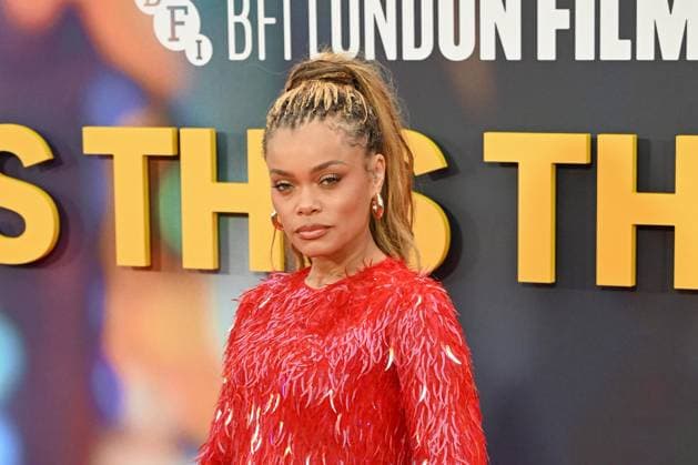 Celebrities attend the ˜Is This Thing On?™ headline gala screening during The 69th BFI London Film Festival at The Royal Festival Hall, London Featuring: Andra Day Where: London, United Kingdom When: 14 Oct 2025 Credit: Cover Images EDITORIAL USE ONLY. NOT FOR USE BY NEWSPAPERS BASED IN THE UK. Copyright: xx coverimg55178788