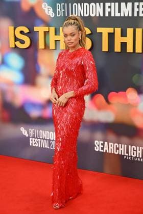 Celebrities attend the ˜Is This Thing On?™ headline gala screening during The 69th BFI London Film Festival at The Royal Festival Hall, London Featuring: Andra Day Where: London, United Kingdom When: 14 Oct 2025 Credit: Cover Images EDITORIAL USE ONLY. NOT FOR USE BY NEWSPAPERS BASED IN THE UK. Copyright: xx coverimg55178789