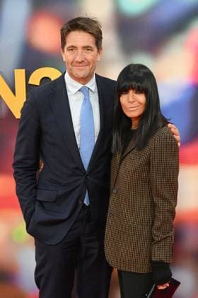 Celebrities attend the ˜Is This Thing On?™ headline gala screening during The 69th BFI London Film Festival at The Royal Festival Hall, London Featuring: Kris Thykier, Claudia Winkleman Where: London, United Kingdom When: 14 Oct 2025 Credit: Cover Images EDITORIAL USE ONLY. NOT FOR USE BY NEWSPAPERS BASED IN THE UK. Copyright: xx coverimg55178799
