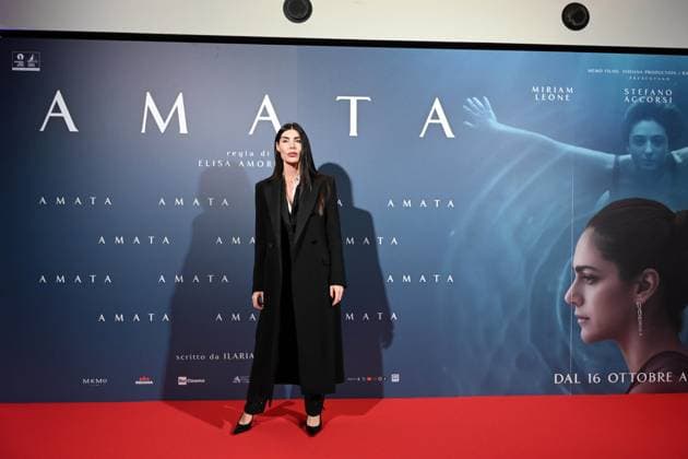 Milan, Premiere of the film Amata, Cinema Anteo. Pictured: Bianca Atzei  Copyright: xSimonexComix xipa-agency.netx xComi Terenghix IPA_Agency_IPA66550635