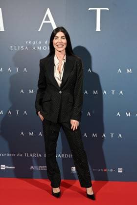 Milan, Premiere of the film Amata, Cinema Anteo. Pictured: Bianca Atzei  Copyright: xSimonexComix xipa-agency.netx xComi Terenghix IPA_Agency_IPA66550645
