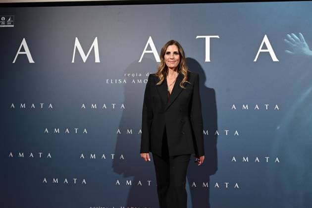 Milan, Premiere of the film Amata, Anteo Cinema. Pictured: Elisa Amoruso  Copyright: xSimonexComix xipa-agency.netx xComi Terenghix IPA_Agency_IPA66550736