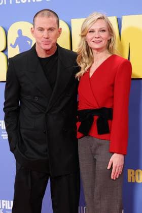 . 14 10 2025. London, United Kingdom. Channing Tatum and Kirsten Dunst at the Roofman premiere at the London Film Festival.  xStephenxLockx xi-Imagesx IIM-26297-0011