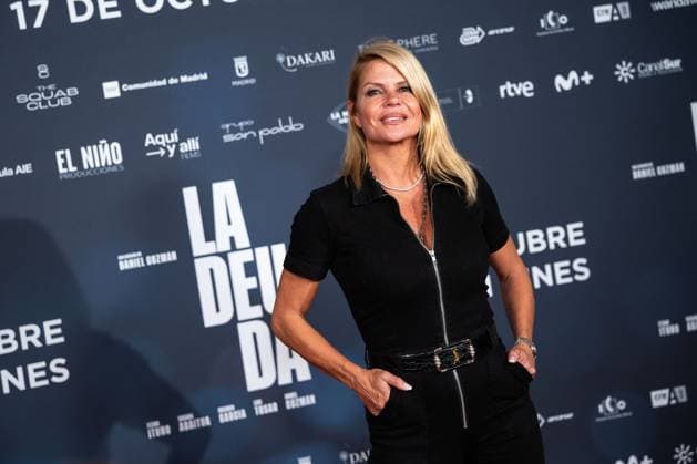 October 14, 2025, Madrid, Madrid, SPAIN: Makoke attends the premiere of La Deuda in Madrid, the new Spanish film directed by and starring Daniel Guzman. Madrid SPAIN - ZUMAc270 20251014_zip_c270_014 Copyright: xDavidxCruzxSanzx