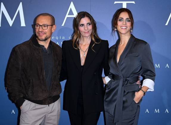 Milan - Premiere of the Film Amata, Cinema Anteo - Elisa Amoroso, Miriam Leone, and Stefano Accorsi  Copyright: xAlbertoxTerenghix xipa-agency.netx xComi Terenghix IPA_Agency_IPA66554000
