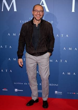 Milan, Italy: Milan - Premiere of the Film Amata, Cinema Anteo - Stefano Accorsi Milan Italy  - ZUMAp169 20251014_zea_p169_604 Copyright: xAlbertoxTerenghix