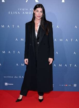 Milan, Italy: Milan - Premiere of the Film Amata, Cinema Anteo - Bianca Atzei Milan Italy  - ZUMAp169 20251014_zea_p169_624 Copyright: xAlbertoxTerenghix