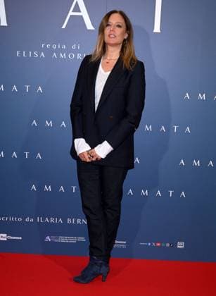 Milan, Italy: Milan - Premiere of the Film Amata, Cinema Anteo - Ilaria Bernardini Milan Italy  - ZUMAp169 20251014_zea_p169_629 Copyright: xAlbertoxTerenghix