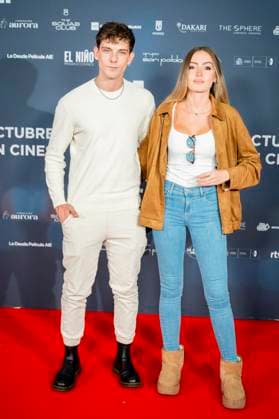 La Deuda Premiere, Madrid, Spain - 14 Oct 2025 Ignacio de Borbon and Nayade Loospitao attend to La Deuda Premiere at Callao Cinema on 14 September, 2025 in Madrid, Spain. (Credit: Miguel Escavias Alfa Images) Madrid Callao Cinema Madrid Spain Copyright: x x2025xMiguelxEscavias AlfaxImagesx