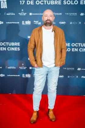 La Deuda Premiere, Madrid, Spain - 14 Oct 2025 Goyo Jimenez attends to La Deuda Premiere at Callao Cinema on 14 September, 2025 in Madrid, Spain. (Credit: Miguel Escavias Alfa Images) Madrid Callao Cinema Madrid Spain Copyright: x x2025xMiguelxEscavias AlfaxImagesx