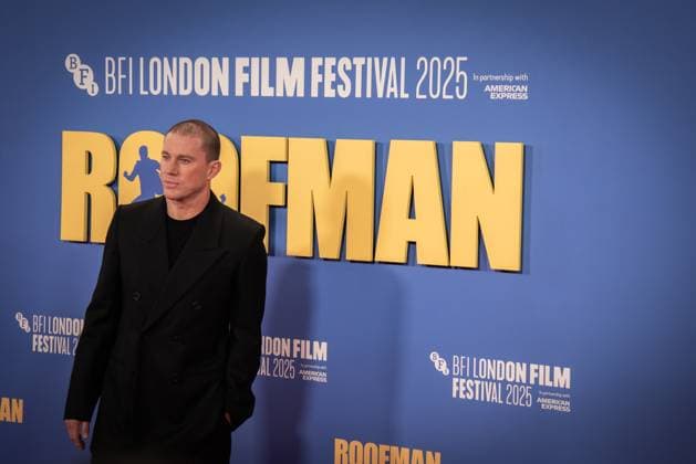 Roofman Headline Gala - The 69th BFI London Film Festival in London, UK - 14 Oct 2025 Channing Tatum attends the Roofman Headline Gala at the 69th BFI London Film Festival at The Royal Festival Hall. Roofman Headline Gala - The 69th BFI London Film Festival London United Kingdom Copyright: xLoredanaxSangiulianox xSOPAxImagesx LSangiuliano-6805