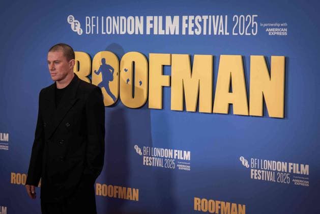 October 14, 2025, London, United Kingdom: Channing Tatum attends the Roofman Headline Gala at the 69th BFI London Film Festival at The Royal Festival Hall. Roofman Headline Gala - The 69th BFI London Film Festival London United Kingdom - ZUMAs197 20251014_aaa_s197_268 Copyright: xLoredanaxSangiulianox