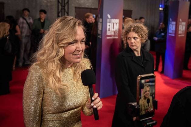 October 14, 2025, London, United Kingdom: Lynette Howell Taylor attends the Roofman Headline Gala at the 69th BFI London Film Festival at The Royal Festival Hall. Roofman Headline Gala - The 69th BFI London Film Festival London United Kingdom - ZUMAs197 20251014_aaa_s197_246 Copyright: xLoredanaxSangiulianox