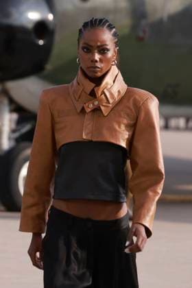 Forca Studio fashion show at SPFW No. 60 in Sao Paulo Sao Paulo (SP), 10 14 2025 - Fashion Fashion Show Forca Studio Forca Studio fashion show at Sao Paulo Fashion Week - SPFW N60, Campo de Marte Airport - Santos Dumont Avenue in the Santana neighborhood of Sao Paulo, this Tuesday, October 14, 2025. (Foto: Leco Viana Thenews2 imago images) Forca Studio fashion show at SPFW No. 60 in Sao Paulo  Copyright: xLecoxVianax