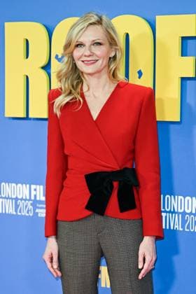 London BFI Roofman Premiere Kirsten Dunst attending the Roofman Premiere as part of the BFI London Film Festival in London, England on October 14, 2025. Photo by Aurore Marechal ABACAPRESS.COM London  Copyright: xMarechalxAurore ABACAx