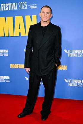 London BFI Roofman Premiere Channing Tatum attending the Roofman Premiere as part of the BFI London Film Festival in London, England on October 14, 2025. Photo by Aurore Marechal ABACAPRESS.COM London  Copyright: xMarechalxAurore ABACAx