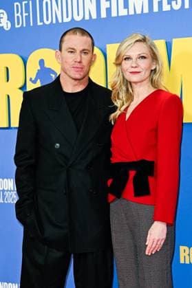 London BFI Roofman Premiere Channing Tatum and Kirsten Dunst attending the Roofman Premiere as part of the BFI London Film Festival in London, England on October 14, 2025. Photo by Aurore Marechal ABACAPRESS.COM London  Copyright: xMarechalxAurore ABACAx