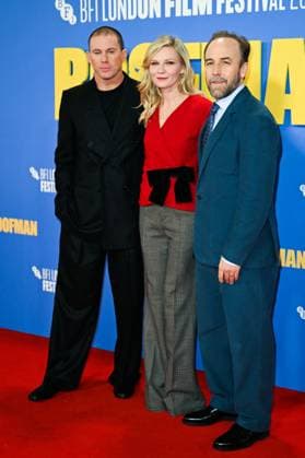 London BFI Roofman Premiere Channing Tatum, Kirsten Dunst and Derek Cianfrance attending the Roofman Premiere as part of the BFI London Film Festival in London, England on October 14, 2025. Photo by Aurore Marechal ABACAPRESS.COM London  Copyright: xMarechalxAurore ABACAx