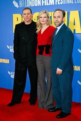 London BFI Roofman Premiere Channing Tatum, Kirsten Dunst and Derek Cianfrance attending the Roofman Premiere as part of the BFI London Film Festival in London, England on October 14, 2025. Photo by Aurore Marechal ABACAPRESS.COM London  Copyright: xMarechalxAurore ABACAx