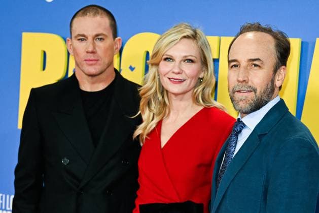 London BFI Roofman Premiere Channing Tatum, Kirsten Dunst and Derek Cianfrance attending the Roofman Premiere as part of the BFI London Film Festival in London, England on October 14, 2025. Photo by Aurore Marechal ABACAPRESS.COM London  Copyright: xMarechalxAurore ABACAx
