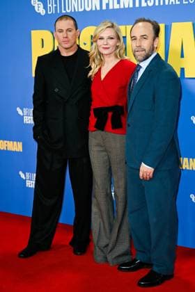 London BFI Roofman Premiere Channing Tatum, Kirsten Dunst and Derek Cianfrance attending the Roofman Premiere as part of the BFI London Film Festival in London, England on October 14, 2025. Photo by Aurore Marechal ABACAPRESS.COM London  Copyright: xMarechalxAurore ABACAx
