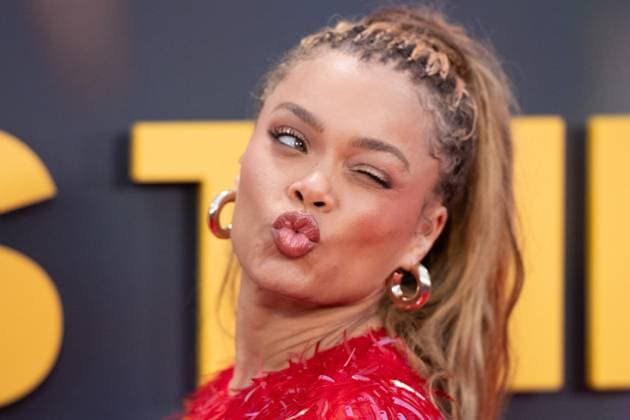 Entertainment Bilder des Tages London BFI Is This Thing On Premiere Andra Day attending the Is This Thing On? Premiere as part of the BFI London Film Festival in London, England on October 14, 2025. Photo by Aurore Marechal ABACAPRESS.COM London  Copyright: xMarechalxAurore ABACAx