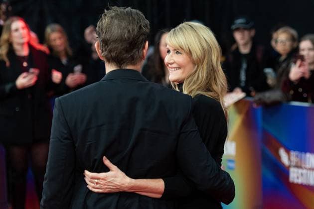 London BFI Is This Thing On Premiere Bradley Cooper and Laura Dern attending the Is This Thing On? Premiere as part of the BFI London Film Festival in London, England on October 14, 2025. Photo by Aurore Marechal ABACAPRESS.COM London  Copyright: xMarechalxAurore ABACAx