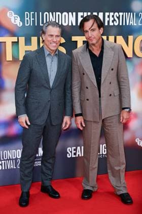 London BFI Is This Thing On Premiere John Bishop and Will Arnett attending the Is This Thing On? Premiere as part of the BFI London Film Festival in London, England on October 14, 2025. Photo by Aurore Marechal ABACAPRESS.COM London  Copyright: xMarechalxAurore ABACAx