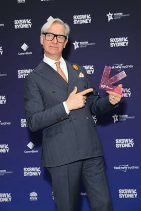 October 15, 2025: Film Director PAUL FEIG receives the inaugural SXSW Sydney Screen Pioneer Award at SXSW Sydney 2025 at the ICC on October 15, 2025 in Sydney, NSW Australia - ZUMAa155 20251015_aaa_a155_003 Copyright: xChristopherxKhouryx