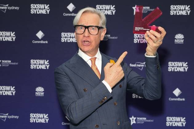 October 15, 2025: Film Director PAUL FEIG receives the inaugural SXSW Sydney Screen Pioneer Award at SXSW Sydney 2025 at the ICC on October 15, 2025 in Sydney, NSW Australia - ZUMAa155 20251015_aaa_a155_006 Copyright: xChristopherxKhouryx