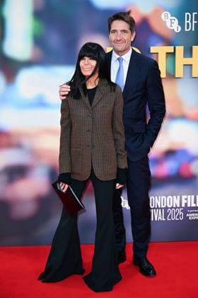 London BFI Is This Thing On Premiere Kris Thykier and Claudia Winkleman attending the Is This Thing On? Premiere as part of the BFI London Film Festival in London, England on October 14, 2025. Photo by Aurore Marechal ABACAPRESS.COM London  Copyright: xMarechalxAurore ABACAx