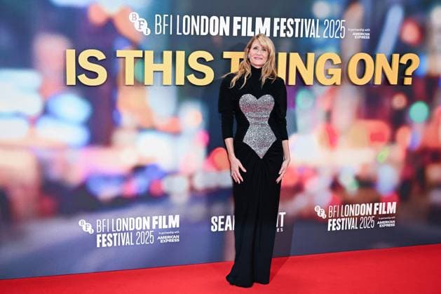 London BFI Is This Thing On Premiere Laura Dern attending the Is This Thing On? Premiere as part of the BFI London Film Festival in London, England on October 14, 2025. Photo by Aurore Marechal ABACAPRESS.COM London  Copyright: xMarechalxAurore ABACAx