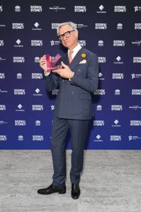 October 15, 2025: Film Director PAUL FEIG receives the inaugural SXSW Sydney Screen Pioneer Award at SXSW Sydney 2025 at the ICC on October 15, 2025 in Sydney, NSW Australia - ZUMAa155 20251015_aaa_a155_011 Copyright: xChristopherxKhouryx