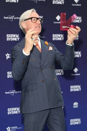 October 15, 2025: Film Director PAUL FEIG receives the inaugural SXSW Sydney Screen Pioneer Award at SXSW Sydney 2025 at the ICC on October 15, 2025 in Sydney, NSW Australia - ZUMAa155 20251015_aaa_a155_014 Copyright: xChristopherxKhouryx