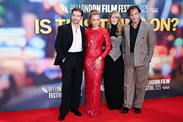 London BFI Is This Thing On Premiere Bradley Cooper, Andra Day, Laura Dern and Will Arnett attending the Is This Thing On? Premiere as part of the BFI London Film Festival in London, England on October 14, 2025. Photo by Aurore Marechal ABACAPRESS.COM London  Copyright: xMarechalxAurore ABACAx