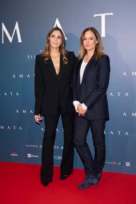 Premiere of the movie -Amata- Cinema Anteo - Milan, Italy Elisa Amoruso;Ilaria Bernardini Premiere of the movie -Amata- Cinema Anteo - Milan, Italy 14th October 2025  Copyright: xJohnnyxDallaxLibera SGPx
