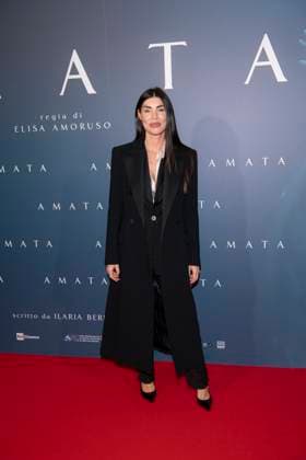 Premiere of the movie -Amata- Cinema Anteo - Milan, Italy Bianca Atzei Premiere of the movie -Amata- Cinema Anteo - Milan, Italy 14th October 2025  Copyright: xJohnnyxDallaxLibera SGPx