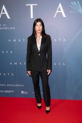 Premiere of the movie -Amata- Cinema Anteo - Milan, Italy Bianca Atzei Premiere of the movie -Amata- Cinema Anteo - Milan, Italy 14th October 2025  Copyright: xJohnnyxDallaxLibera SGPx