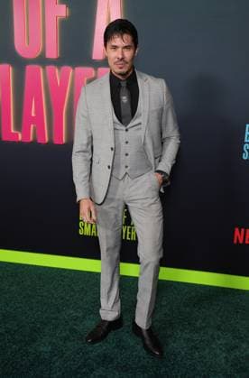 Los Angeles Special Screening Of Netflix s Ballad Of A Small Player 14 October 2025 . Los Angeles, California - Lewis Tan At Los Angeles Special Screening Of Netflix s Ballad Of A Small Player held at The Egyptian Theater in Los Angeles., Credit:Sadou Faye Avalon United States, CA, Los Angeles, The Egyptian Theater  Copyright: xSadouxFayex xAvalonx 1045623744