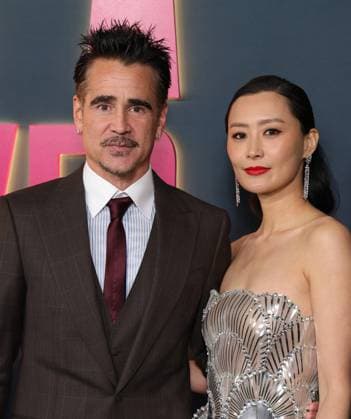 14 October 2025 - Los Angeles, California - Colin Farrell, Fala Chen. Los Angeles Special Screening Of Netflix s Ballad Of A Small Player held at The Egyptian Theater. Los Angeles USA - ZUMAa123 20251014_zaa_a123_007 Copyright: xADx