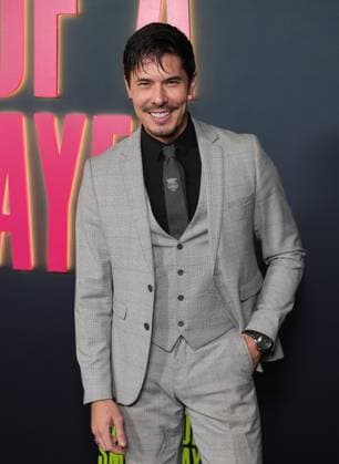 14 October 2025 - Los Angeles, California - Lewis Tan. Los Angeles Special Screening Of Netflix s Ballad Of A Small Player held at The Egyptian Theater. Los Angeles USA - ZUMAa123 20251014_zaa_a123_026 Copyright: xADx