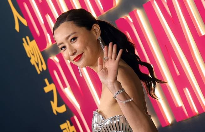 Los Angeles Special Screening Of Netflix s Ballad Of A Small Player 14 October 2025 . Los Angeles, California - Fala Chen At Los Angeles Special Screening Of Netflix s Ballad Of A Small Player held at The Egyptian Theater in Los Angeles., Credit:Sadou Faye Avalon United States, CA, Los Angeles, The Egyptian Theater  Copyright: xSadouxFayex xAvalonx 1045624633