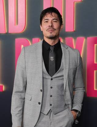 14 October 2025 - Los Angeles, California - Lewis Tan. Los Angeles Special Screening Of Netflix s Ballad Of A Small Player held at The Egyptian Theater. Los Angeles USA - ZUMAa123 20251014_zaa_a123_069 Copyright: xADx