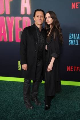 14 October 2025 - Los Angeles, California - Clifton Collins Jr., Bailee MyKell Los Angeles Special Screening Of Netflix s Ballad Of A Small Player held at The Egyptian Theater. Los Angeles USA - ZUMAa123 20251014_zaa_a123_122 Copyright: xADx