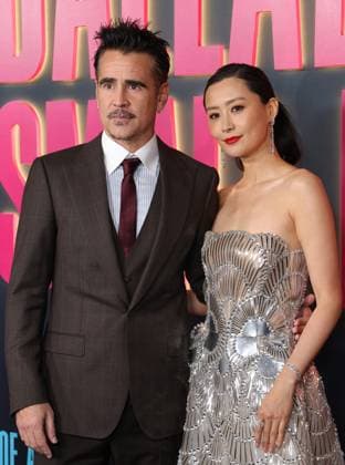 14 October 2025 - Los Angeles, California - Colin Farrell, Fala Chen. Los Angeles Special Screening Of Netflix s Ballad Of A Small Player held at The Egyptian Theater. Los Angeles USA - ZUMAa123 20251014_zaa_a123_077 Copyright: xADx