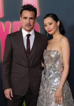 14 October 2025 - Los Angeles, California - Colin Farrell, Fala Chen. Los Angeles Special Screening Of Netflix s Ballad Of A Small Player held at The Egyptian Theater. Los Angeles USA - ZUMAa123 20251014_zaa_a123_086 Copyright: xADx